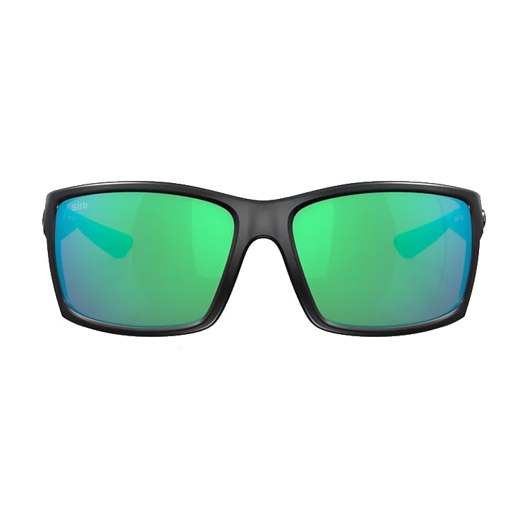 Costa Del Mar Reefton Sunglasses - Blackout Frame - Green Mirror 580G Lens