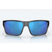 Costa Del Mar Reefton Pro Sunglasses - Matte Black Frame - Blue Mirror 580G Lens