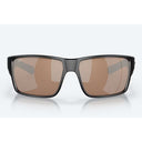 Costa Del Mar Reefton Pro Sunglasses - Matte Black Frame - Copper Silver Mirror 580G Lens