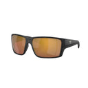 Costa Del Mar Reefton Pro Sunglasses - Matte Black Frame - Gold Mirror 580G Lens