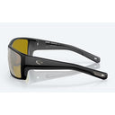 Costa Del Mar Reefton Pro Sunglasses - Matte Black Frame - Sunrise Silver Mirror Lens