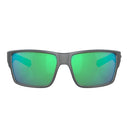 Costa Del Mar Reefton Pro Sunglasses - Matte Grey Frame - Green Mirror 580G Lens