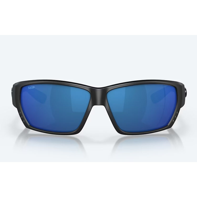 Costa Del Mar Tuna Alley Sunglasses - Blackout Frame - Blue Mirror 580P Lens