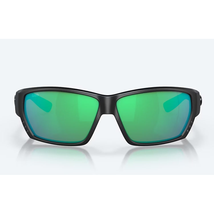 Costa Del Mar Tuna Alley Sunglasses - Blackout Frame - Green Mirror 580G Lens