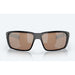 Costa Del Mar Tuna Alley Pro Sunglasses - Matte Black Frame - Copper Silver Mirror 580G Lens