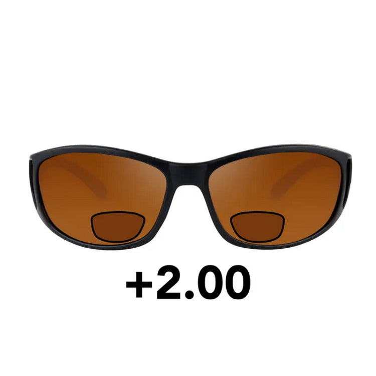 Fortis Wraps Sunglasses - Bifocal +2.00