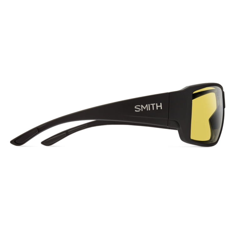 Smith Optics Guide's Choice ChromaPop Polarised Glass Sunglasses - Matte Black Frame - Polar Low Light Yellow Lens