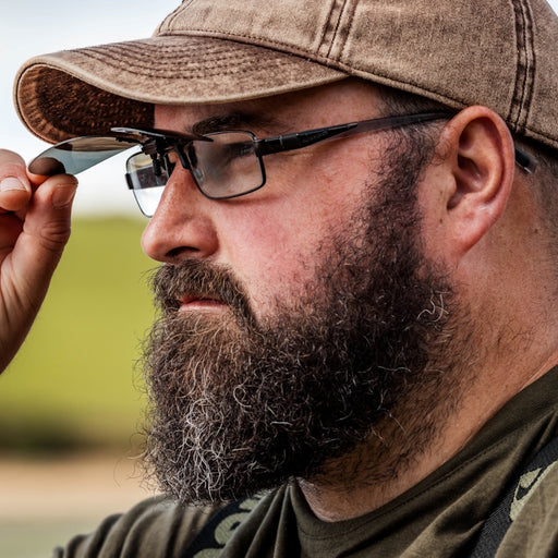 Snowbee Clip-On Flip-Up Sunglasses