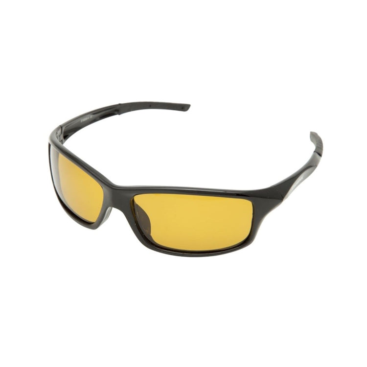 Snowbee Prestige Streamfisher Sunglasses - Gloss Black/Yellow