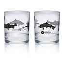 Wingo Low Ball Glass - 2 Pack - Trout Flies
