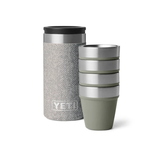 Yeti Rambler Shot Glasses - Riverhead Green Tweed