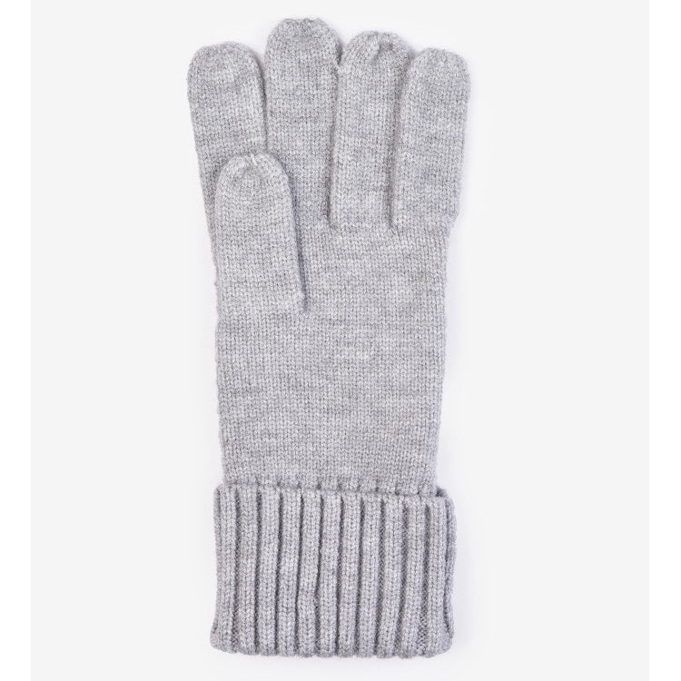 Barbour Ladies Alnwick Knitted Gloves - Grey