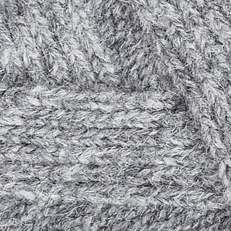 Barbour Ladies Dace Cable Knitted Gloves - Light Grey