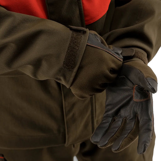 Harkila Wildboar Pro Gloves - Willow Green/Shadow Brown