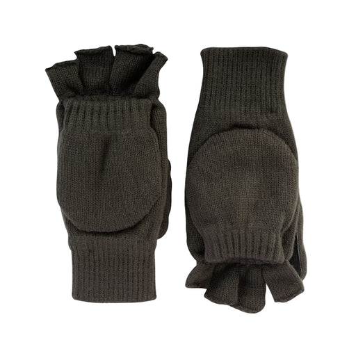 Jack Pyke Suede Palm Shooters Mitts - Green