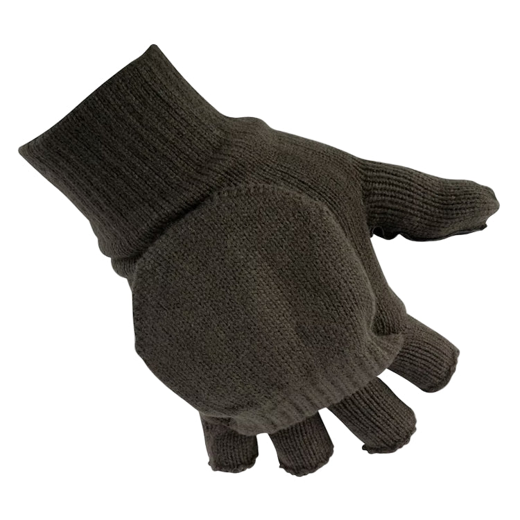 Jack Pyke Suede Palm Shooters Mitts - Green