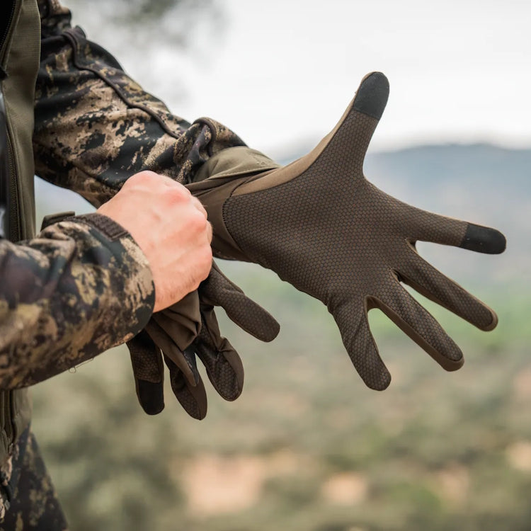 Seeland Grip Gloves - Pine Green