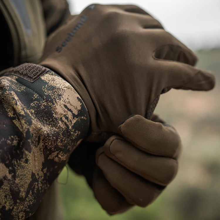 Seeland Grip Gloves - Pine Green