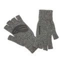 Simms Wool Half Finger Gloves - Steel