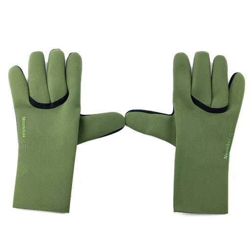 Snowbee SFT Neoprene Gloves - Pine Green