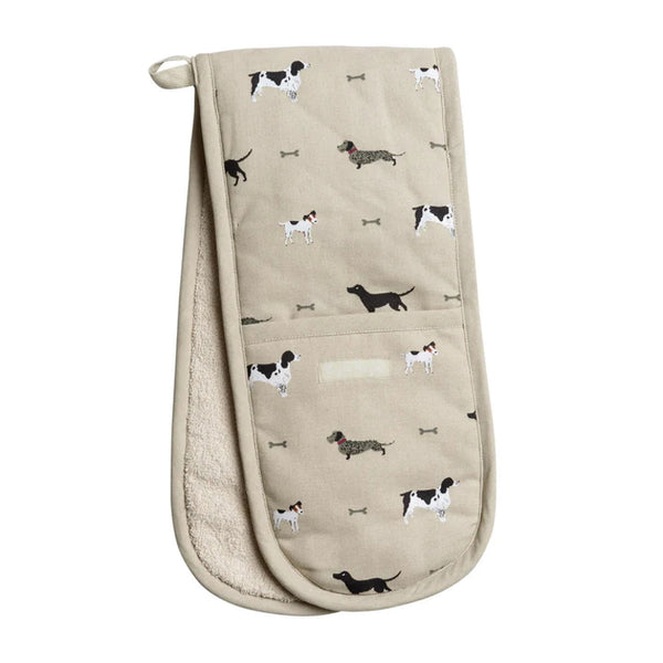 Sophie Allport Double Oven Glove - Woof