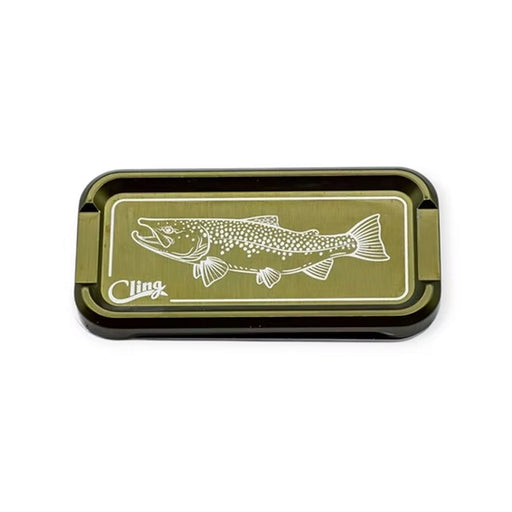 Cling Mag Grab Double Stack - Brown Mountain - Deep Green