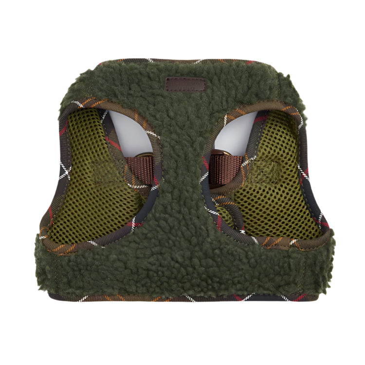 Barbour Fleece Dog Harness - Olive