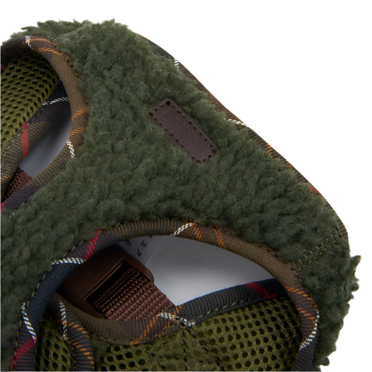 Barbour Fleece Dog Harness - Olive