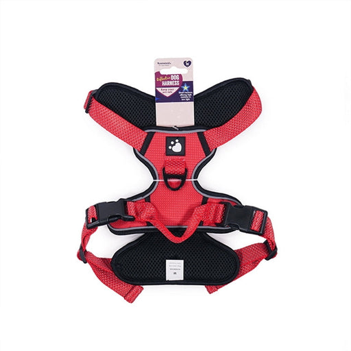 Rosewood Full Reflective Dog Harness - Red