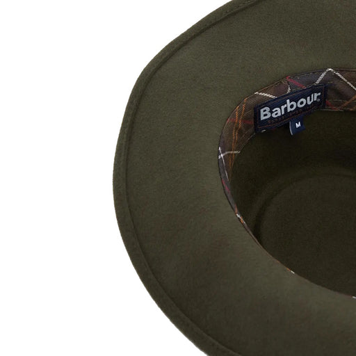 Barbour Crushable Bushman Hat - Olive