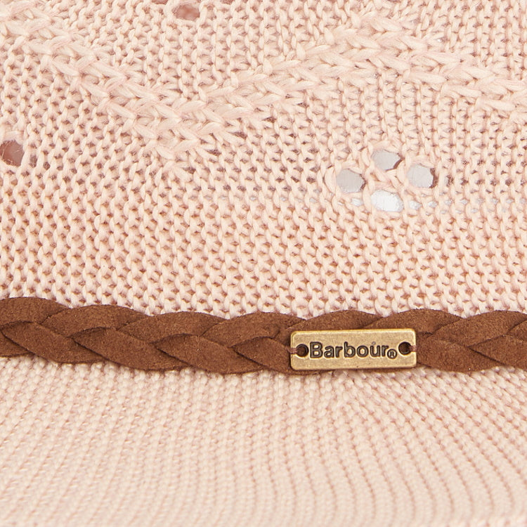 Barbour Ladies Flowerdale Trilby Summer Hat - Primrose Pink