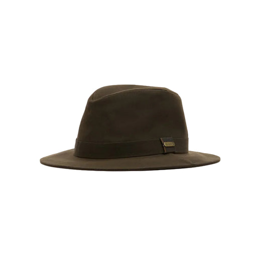 Barbour Ladies Vintage Wax Bushman Hat - Olive