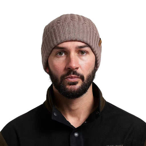 Jack Pyke Merino Wool Beanie Hat - Barley