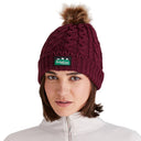 Ridgeline Nordic Fleck Bobble Hat - Winter Berry