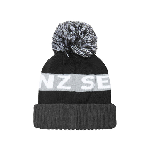 Sealskinz Foulden Water Repellent Cold Weather Bobble Hat -  Black/Grey/White