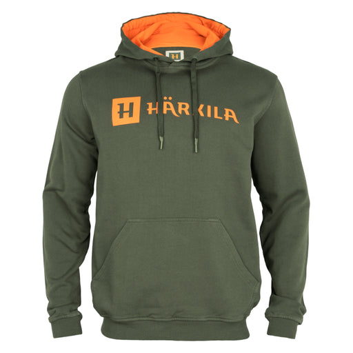 Harkila Identity Hoodie - Grape Leaf/Mandarin Orange