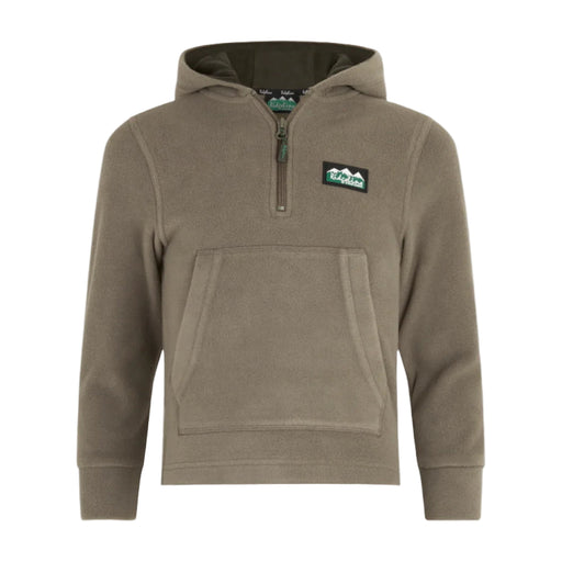 Ridgeline Kids Ballistic Long Sleeve Hoodie - Smokey Olive