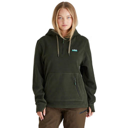 Ridgeline Ladies Ballistic Fleece Hoodie - Deep Forest