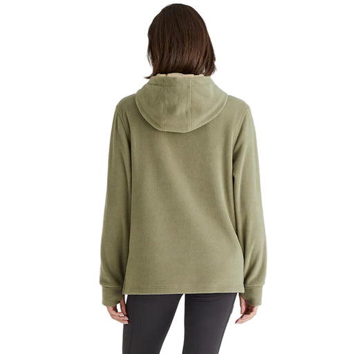 Ridgeline Ladies Ballistic Fleece Hoodie - Khaki Green