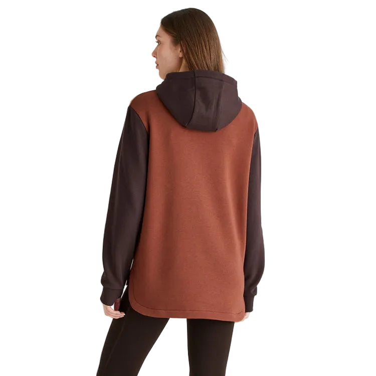 Ridgeline Ladies Tribe Hoodie - Nutmeg Tri Colour