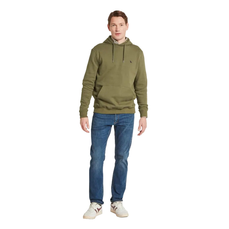 Schoffel Pentire Heritage Hoodie - Dark Khaki Green
