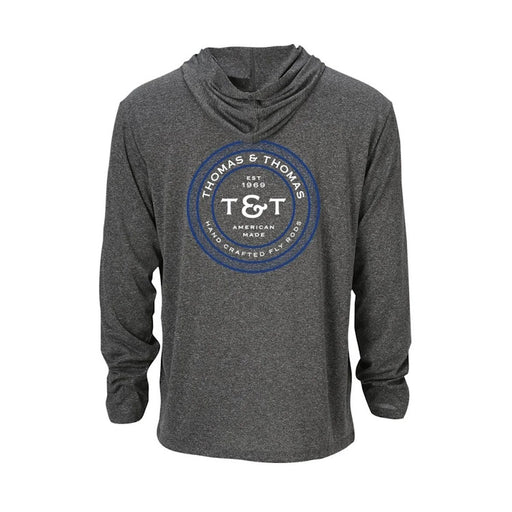 Thomas & Thomas Sun Hoody - Grey Heather