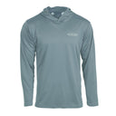 Vision Bamboo Bug and UV Hoodie - Stone Blue