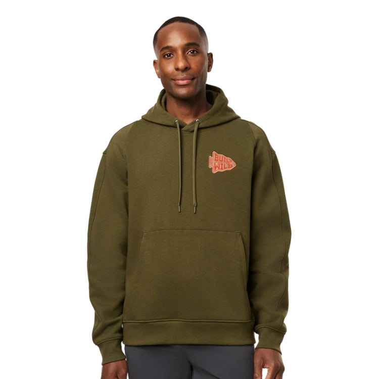 Yeti Arrowhead Built For The Wild Hoodie - Olive