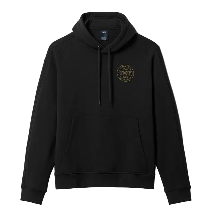 Yeti Designed In Hoodie - Black