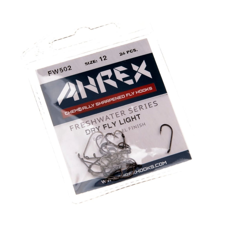 Ahrex FW502 Dry Fly Light Barbed Hooks