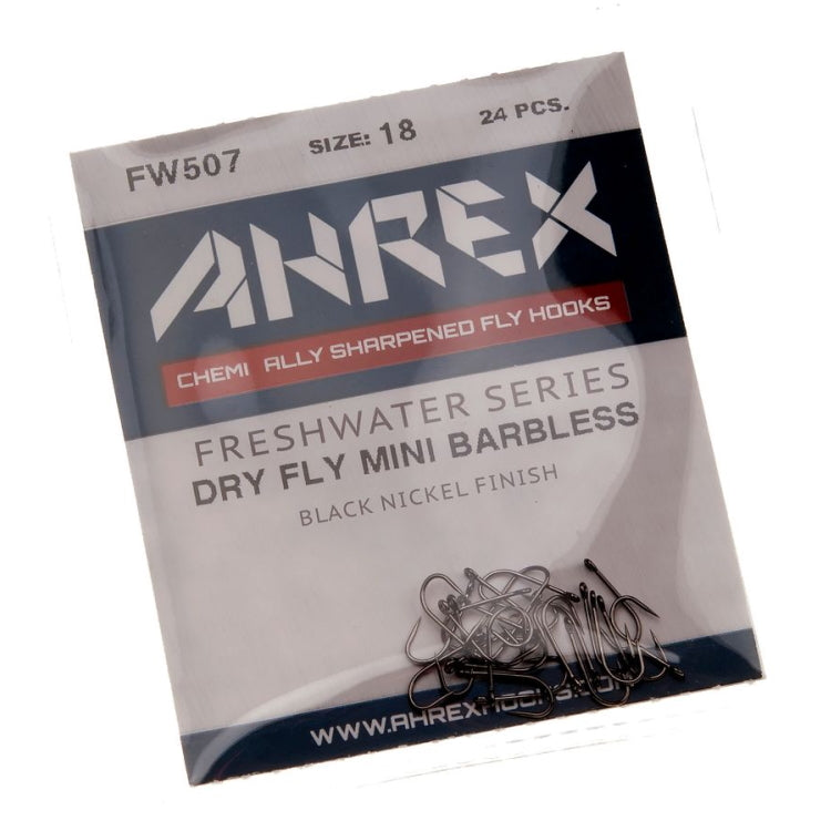Ahrex FW507 Dry Fly Mini Barbless Hooks