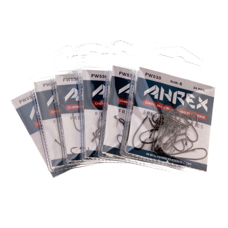 Ahrex FW530 Sedge Dry Barbed Hooks