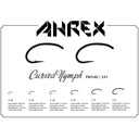 Ahrex FW540 Curved Nymph Barbed Hooks