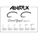 Ahrex FW541 Curved Nymph Barbless Hooks
